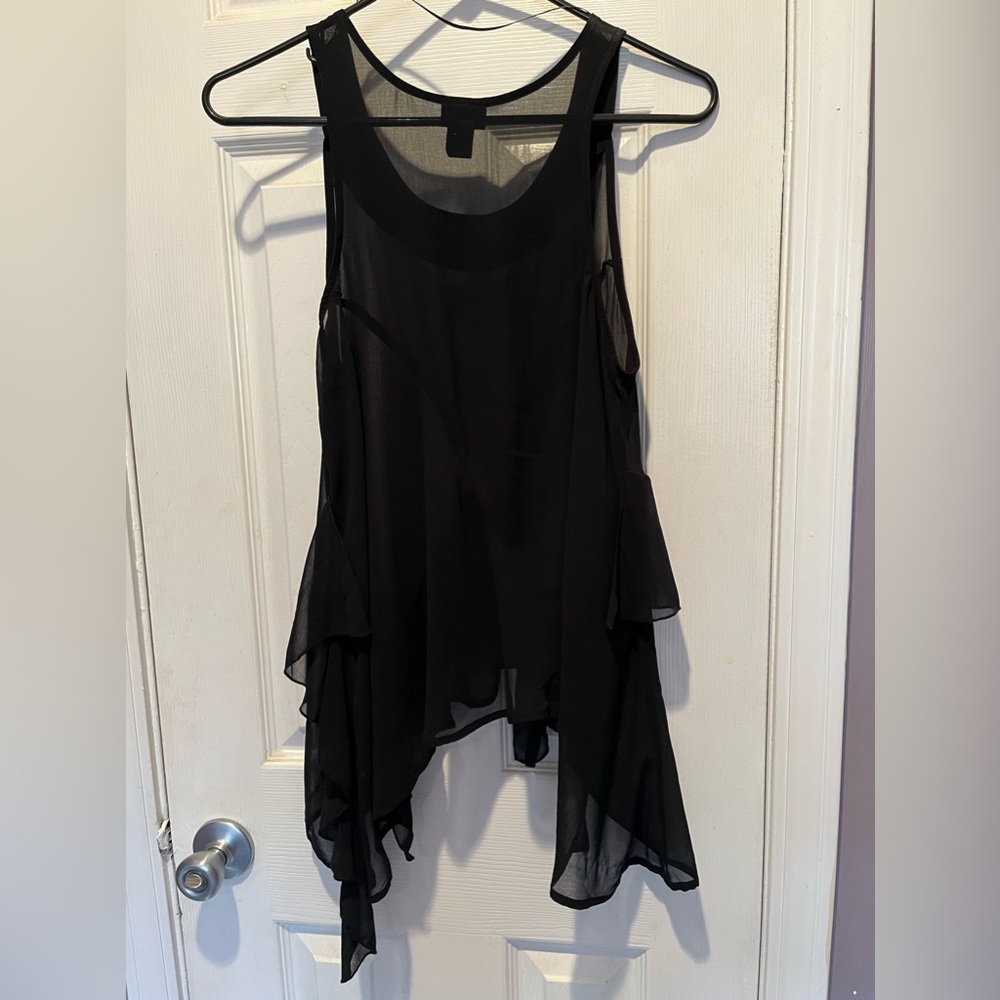 H&M sheer top!
